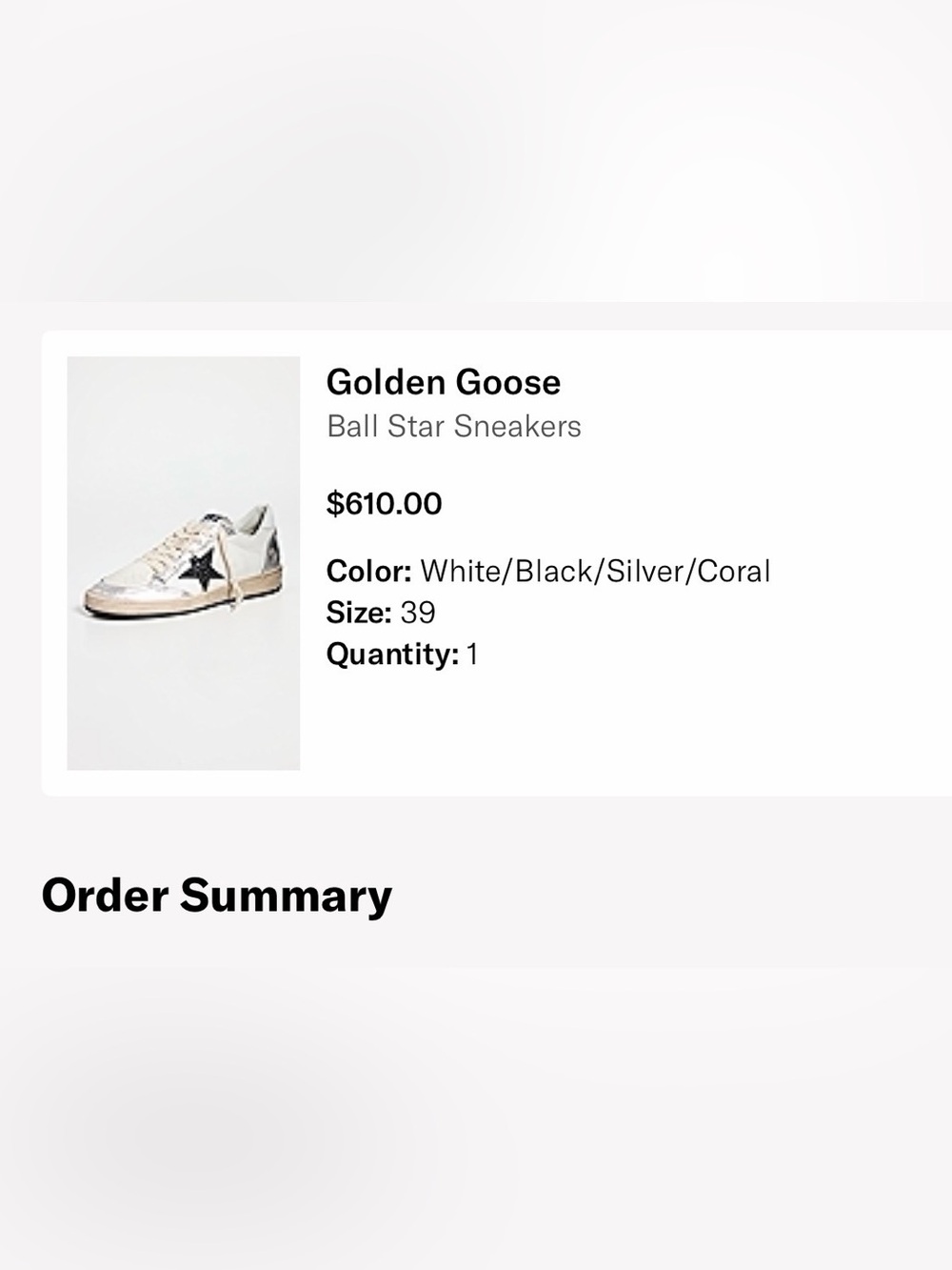 Golden Goose Ball Star Sneakers - Picture 6 of 6